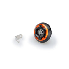Carica l'immagine nel visualizzatore di Gallery, PUIG TAPPO OLIO MOTORE TRACK PER KAWASAKI COLORE ARANCIONE - COD. 20342T - Filettatura M30x1.5.