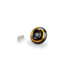 Carica l'immagine nel visualizzatore di Gallery, PUIG TAPPO OLIO MOTORE TRACK PER TRIUMPH COLORE ORO - COD. 20338O - Materiale: alluminio anodizzato nero con anello colorato.