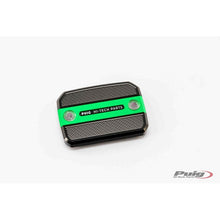 Carica l'immagine nel visualizzatore di Gallery, PUIG TAPPO SERBATOIO ANTERIORE PER FLUIDO FRENO DUCATI HYPERSTRADA 13-15 VERDE