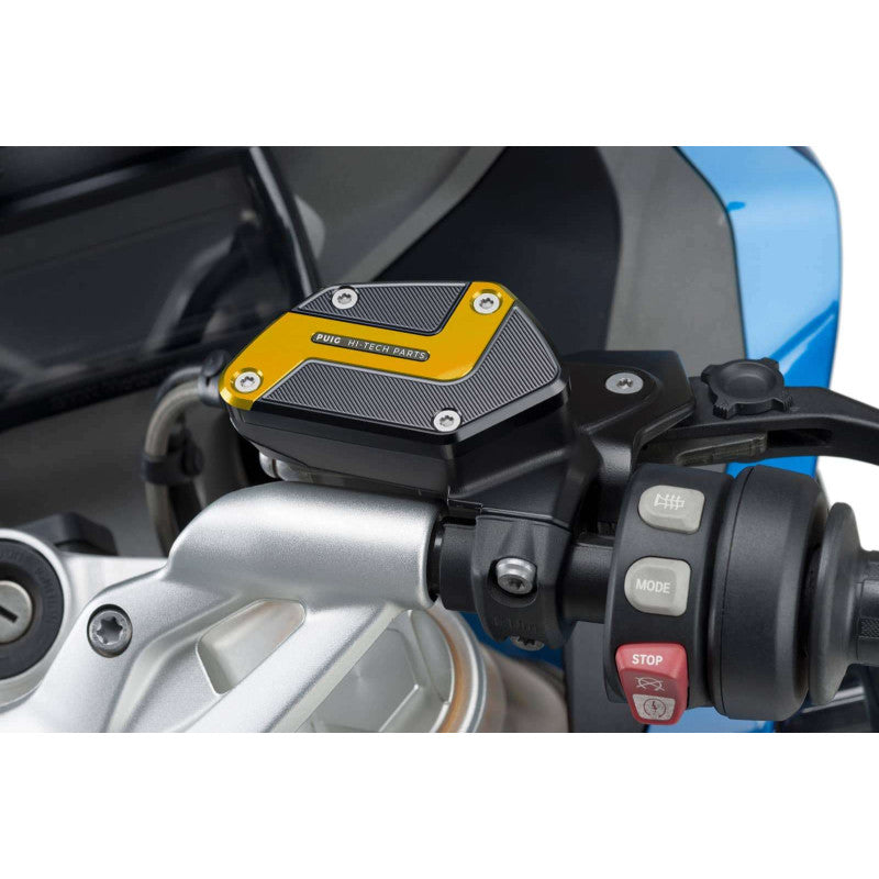 PUIG TAPPO SERBATOIO ANTERIORE PER FLUIDO FRENO PER BMW R1200 RS 17-18 ORO
