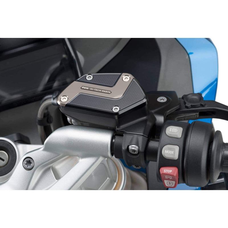 PUIG TAPPO SERBATOIO ANTERIORE PER FLUIDO FRENO PER BMW R1250 GS 21-24 SILVER