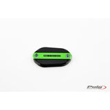 PUIG TAPPO SERBATOIO ANTERIORE PER FLUIDO FRENO PER KAWASAKI NINJA 400 23-24 VERDE