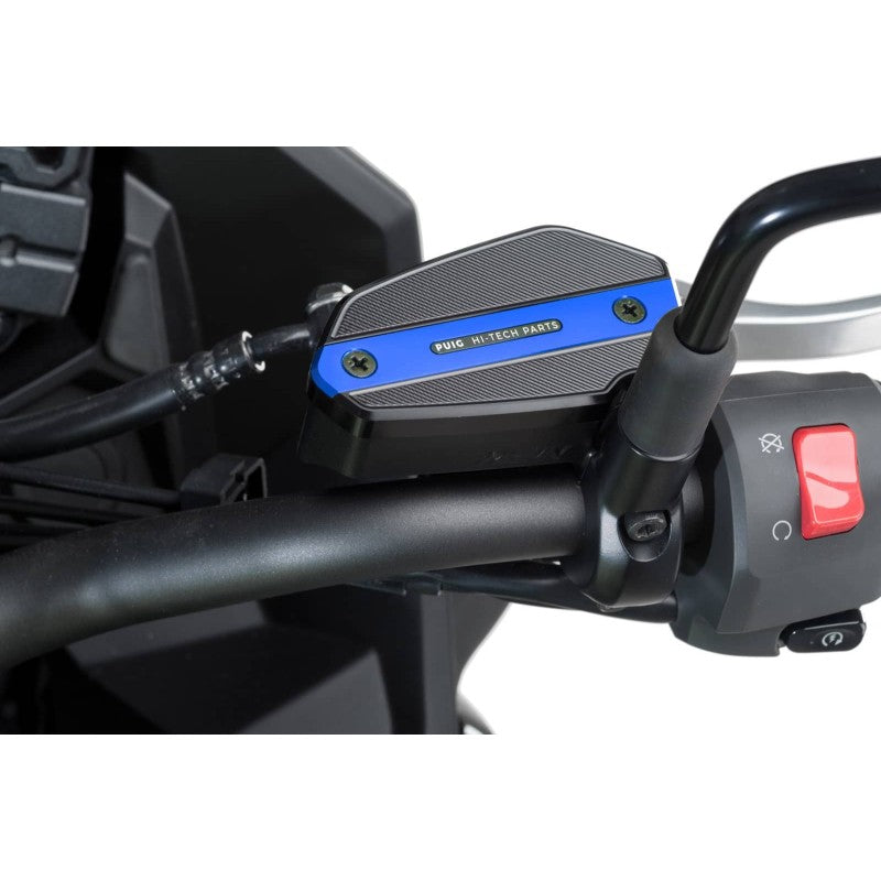 PUIG TAPPO SERBATOIO ANTERIORE PER FLUIDO FRENO PER KAWASAKI VULCAN S 21-25 BLU