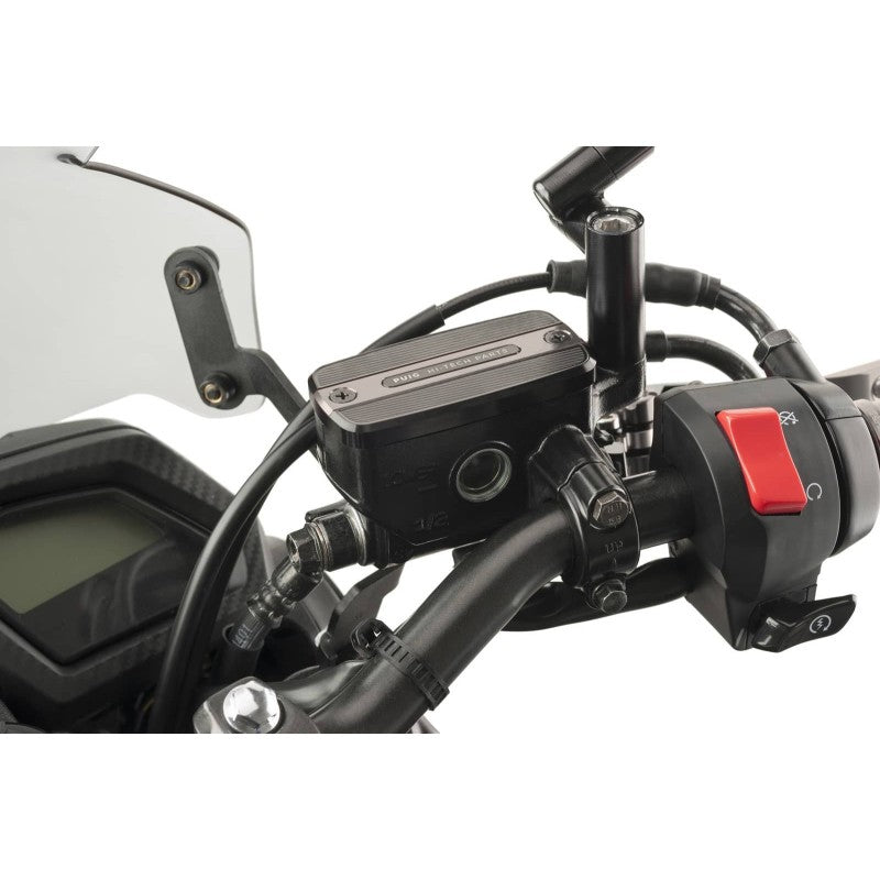 PUIG TAPPO SERBATOIO ANTERIORE PER FLUIDO FRIZIONE HONDA CB1000 R 08-10 SILVER