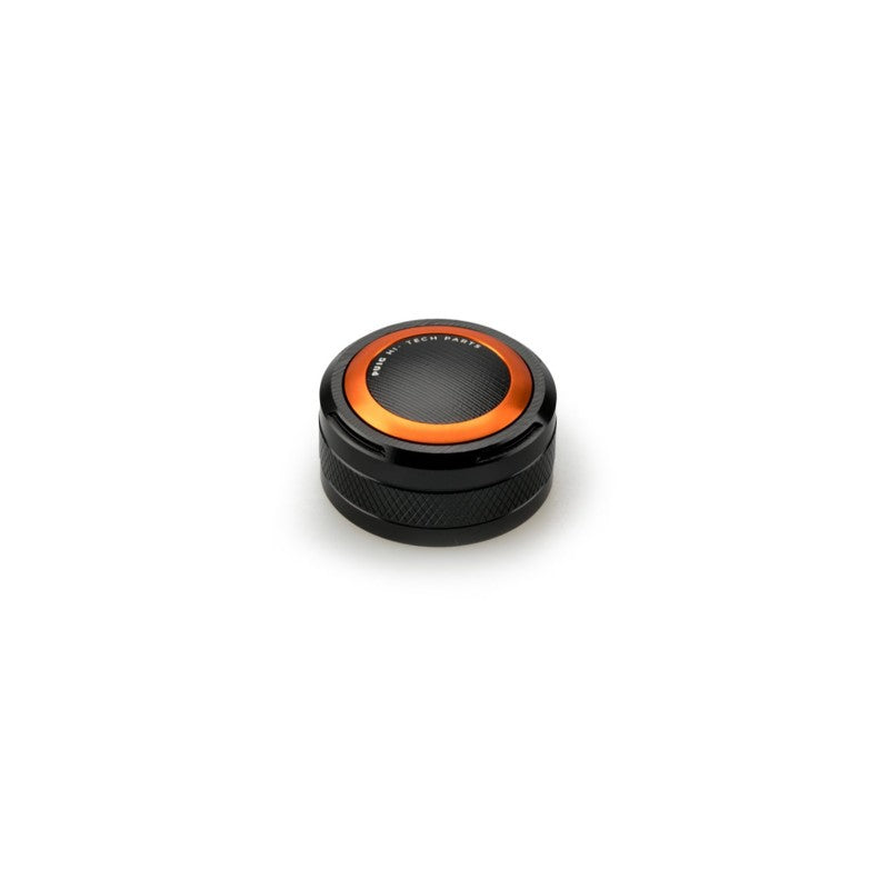 PUIG TAPPO SERBATOIO ANTERIORE PER FLUIDO FRIZIONE KAWASAKI NINJA H2 SX 18-19 ARANCIONE