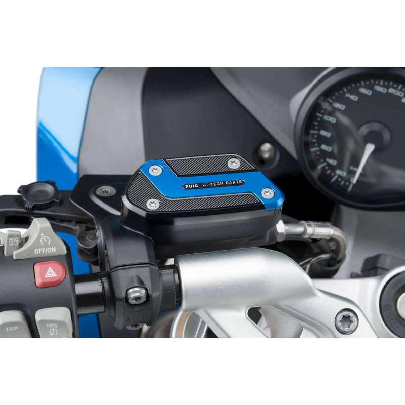 PUIG TAPPO SERBATOIO ANTERIORE PER FLUIDO FRIZIONE PER BMW R1250 GS 21-24 BLU