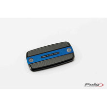 Carica l'immagine nel visualizzatore di Gallery, PUIG TAPPO SERBATOIO ANTERIORE PER FLUIDO FRIZIONE PER HONDA CB1300 05-10 BLU