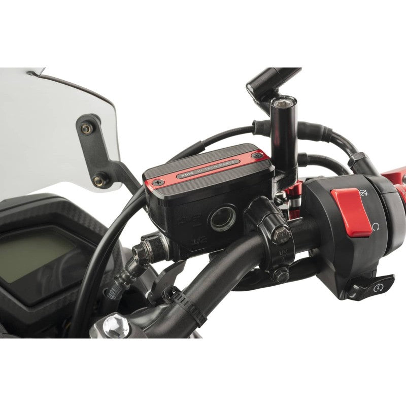 PUIG TAPPO SERBATOIO ANTERIORE PER FLUIDO FRIZIONE PER HONDA CBR650F 14-16 ROSSO