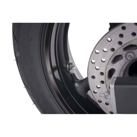 PUIG VALVOLE A 90 gradi PER PNEUMATICI TUBELESS COLORE SILVER - Diametro: 8.3 mm - COD. 8100P
