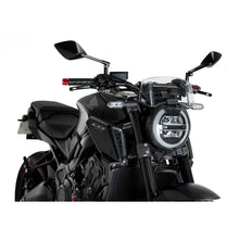 Carica l'immagine nel visualizzatore di Gallery, PUIG VISIERA VERSATILE PER HONDA CB650R NEO SPORTS CAFE 21-23 TRASPARENTE