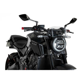 PUIG VISIERA VERSATILE PER HONDA CB650R NEO SPORTS CAFE 21-23 TRASPARENTE
