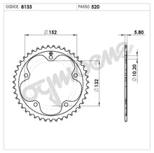 Carica l&#39;immagine nel visualizzatore Galleria, KIT TRASMISSIONE DID racing  MV AGUSTA F3 675 &#39;12/16 Cod. 37A214