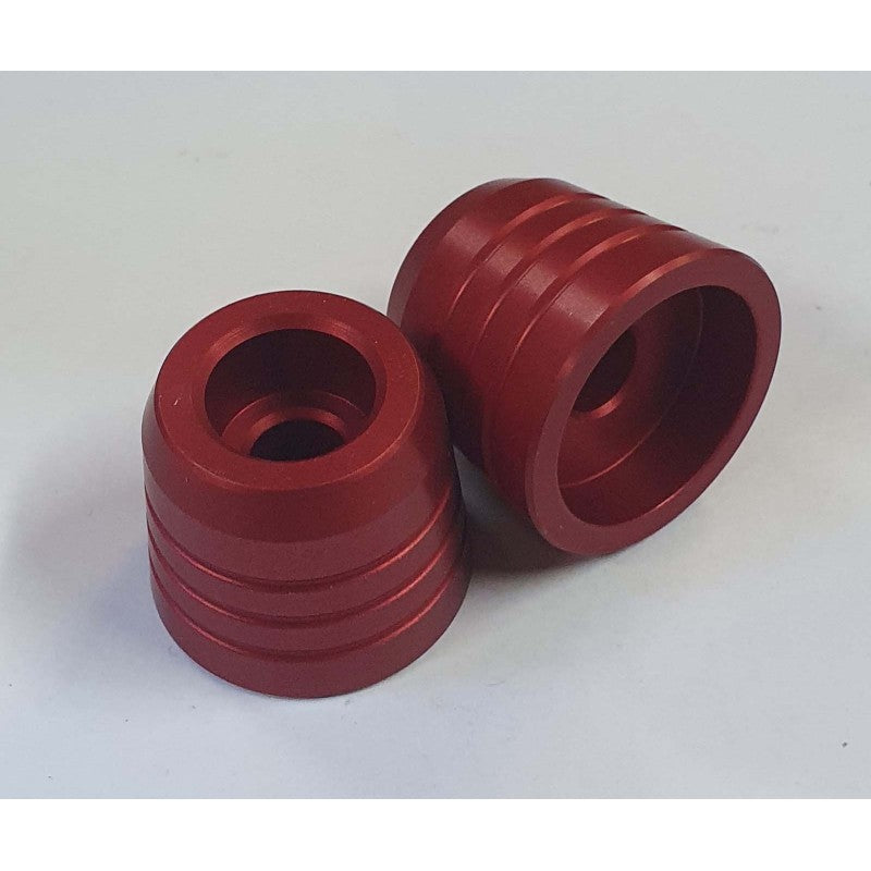 RACINGBIKE BILANCIERI PER KAWASAKI ROSSO - COD. C050R - Materiale: ergal anodizzato - Venduti a coppia - OFFERTA