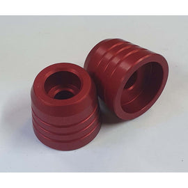 RACINGBIKE BILANCIERI PER KAWASAKI ROSSO - COD. C050R - Materiale: ergal anodizzato - Venduti a coppia - OFFERTA
