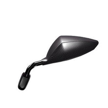 Carica l'immagine nel visualizzatore di Gallery, RACINGBIKE SPECCHIETTO RETROVISORE SINISTRO MOD. M2 ASTA 70 CARBON LOOK-OFFERTA