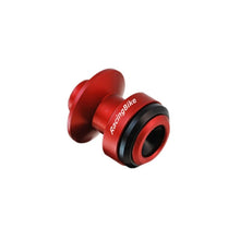 Carica l'immagine nel visualizzatore di Gallery, RACINGBIKE SUPPORTI CAVALLETTO VITI M10x1.25 COLORE ROSSO - OFFERTA - Venduto a coppia