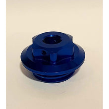 Carica l'immagine nel visualizzatore di Gallery, RACINGBIKE TAPPO OLIO MOTORE PER YAMAHA COLORE BLU - COD. T005A - Filettatura M27x3. - OFFERTA