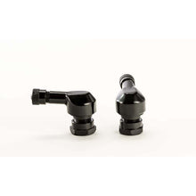 Carica l'immagine nel visualizzatore di Gallery, RACINGBIKE VALVOLE A 90 GRADI PER PNEUMATICI TUBELESS COLORE NERO - Diametro: 11.3 mm