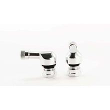 Carica l'immagine nel visualizzatore di Gallery, RACINGBIKE VALVOLE A 90 GRADI PER PNEUMATICI TUBELESS COLORE SILVER - Diametro: 11.3 mm