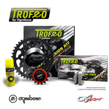 Carica l&#39;immagine nel visualizzatore di Gallery, KIT TRASMISSIONE OGNIBENE TROFEO APRILIA TUONO 1000R - FACTORY  Cod. 2511651642