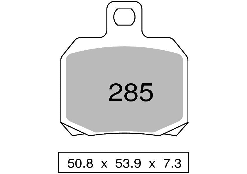 PASTIGLIE OGNIBENE NISSIN PIAGGIO Beverly 500