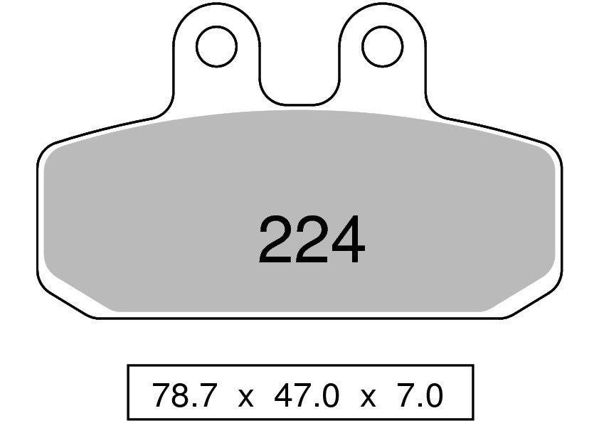 PASTIGLIE OGNIBENE TROFEO MOTOGUZZI V85TT