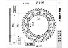 Carica l&#39;immagine nel visualizzatore di Gallery, KIT TRASMISSIONE TROFEO APRILIA SX-V 4.5 &#39;07/14