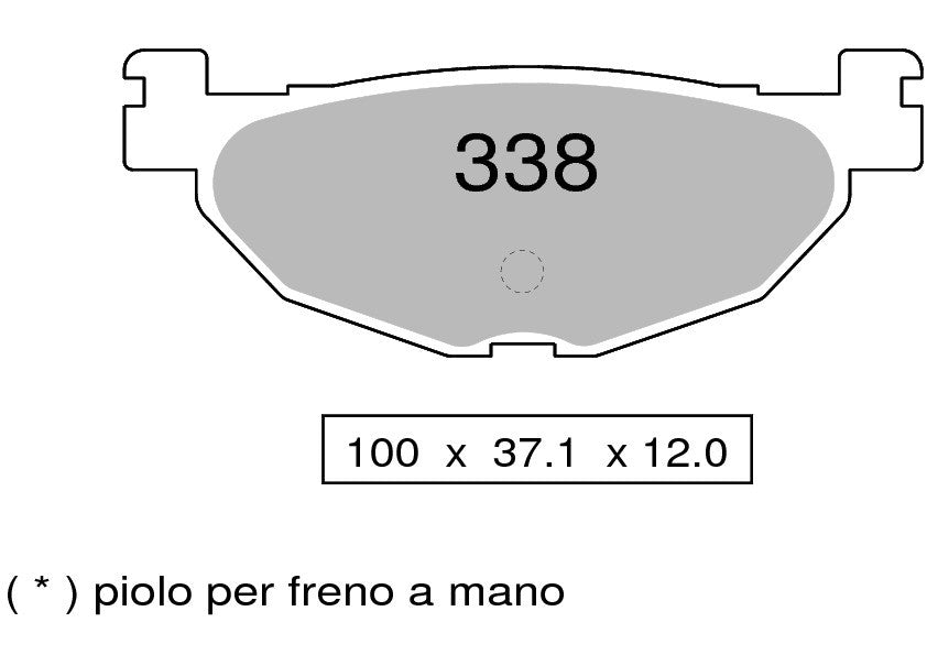 PASTIGLIE OGNIBENE TROFEO YAMAHA TMAX 500