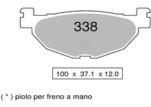 Carica l&#39;immagine nel visualizzatore Galleria, PASTIGLIE OGNIBENE TROFEO YAMAHA TMAX 500