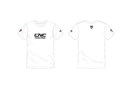 T-shirt bianca CNC Racing