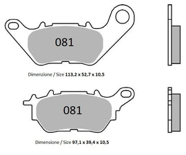 OGNIBENE TROPHY YAMAHA MT-03 PADS 